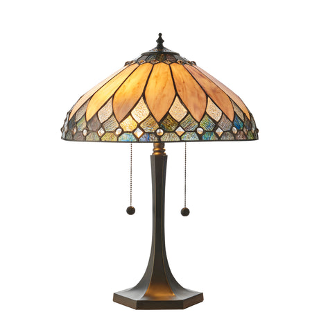 Tiffany Brooklyn Medium 2Lt Table Lamp