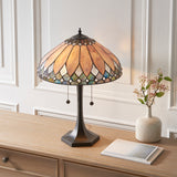Tiffany Brooklyn Medium 2Lt Table Lamp