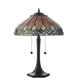 Tiffany Brooklyn Medium 2Lt Table Lamp
