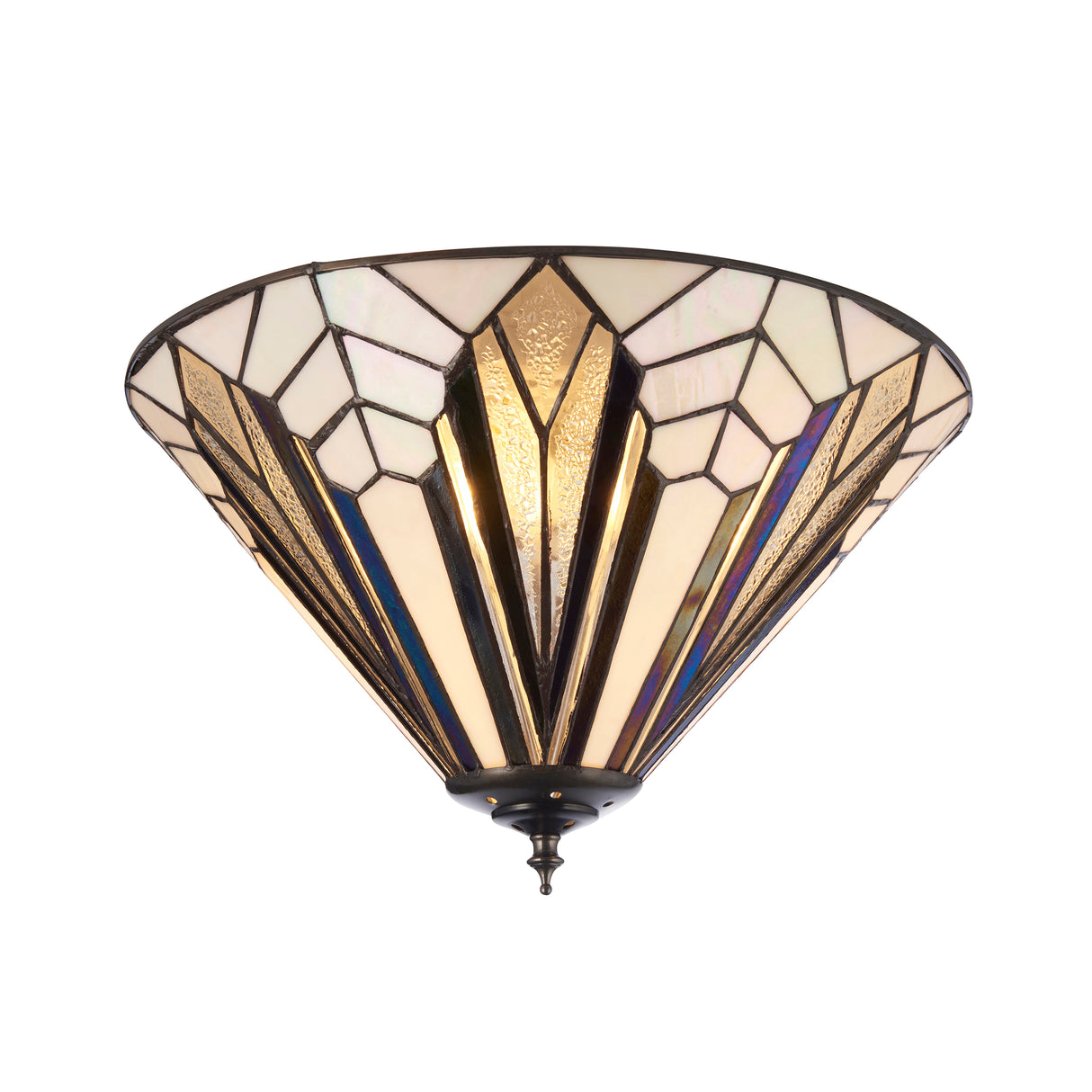 Tiffany Astoria Medium 2lt Flush Ceiling Light