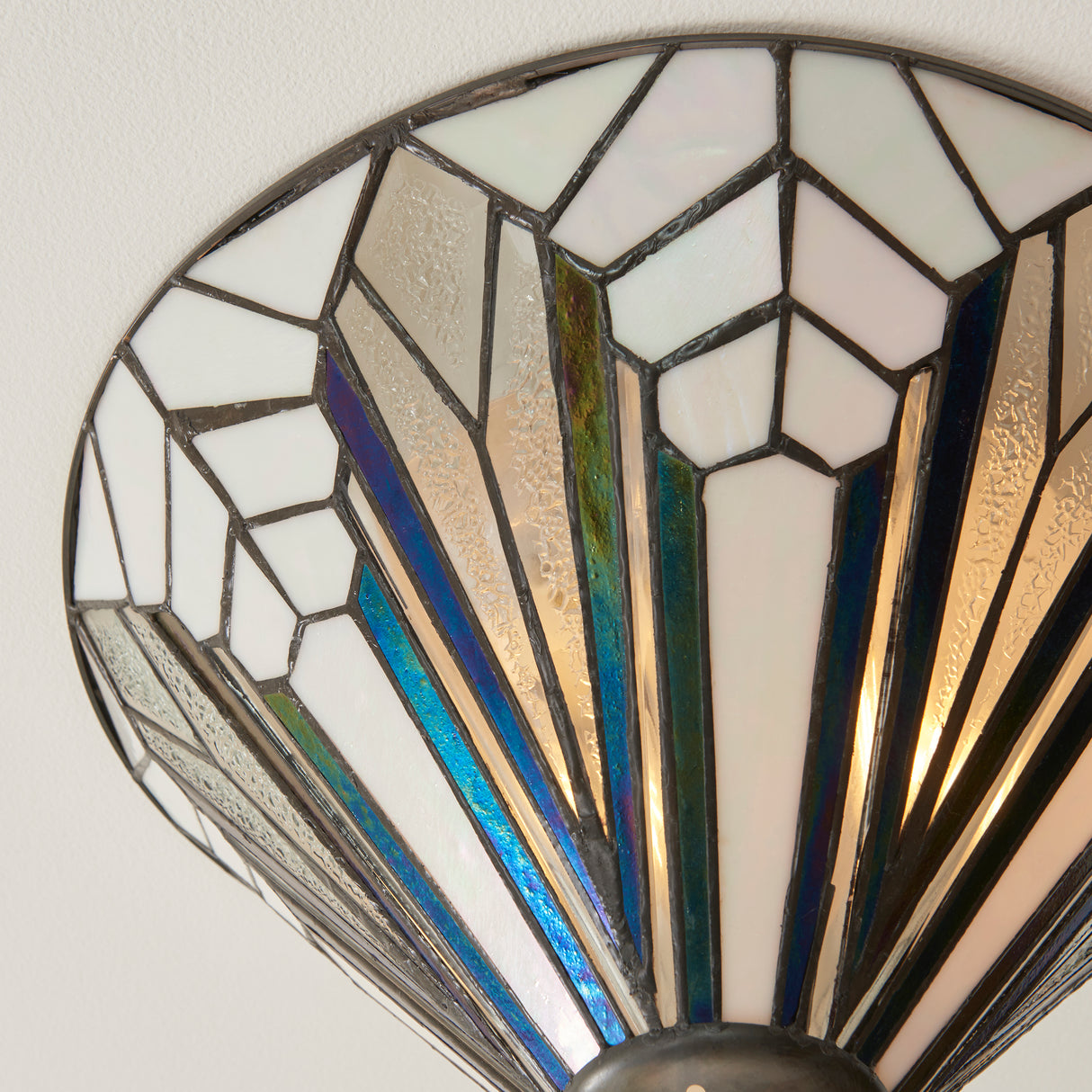 Tiffany Astoria Medium 2lt Flush Ceiling Light