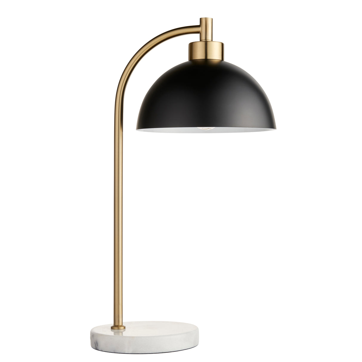 Endon Buchanan Task Table Lamp Black & Marble