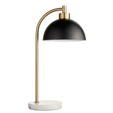 Endon Buchanan Task Table Lamp Black & Marble