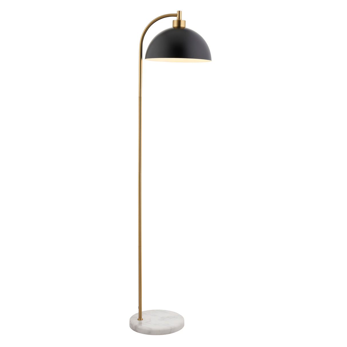 Endon Buchanan Task Floor Lamp Back & Marble