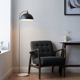 Endon Buchanan Task Floor Lamp Back & Marble
