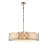 Endon Cordero Grand Pendant Satin Nickel