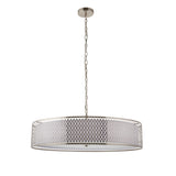 Endon Cordero Grand Pendant Satin Nickel