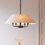 Endon Lille Pendant Chandelier Matt Black