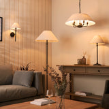 Endon Lille Pendant Chandelier Matt Black