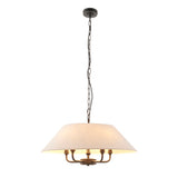Endon Lille Pendant Chandelier Matt Black