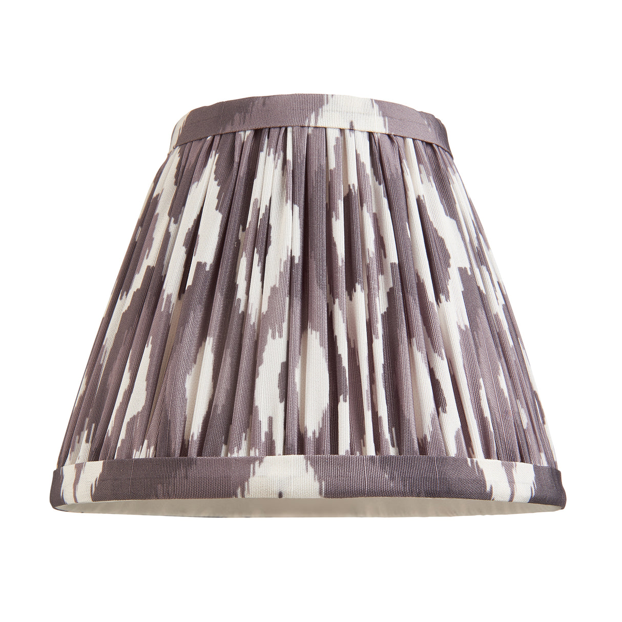 Endon Ikat 16cm Tapered Shade Pearl Grey