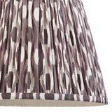 Endon Ikat 35cm Tapered Shade Pearl Grey