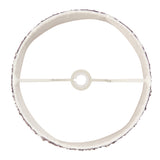 Endon Ikat 35cm Tapered Shade Pearl Grey