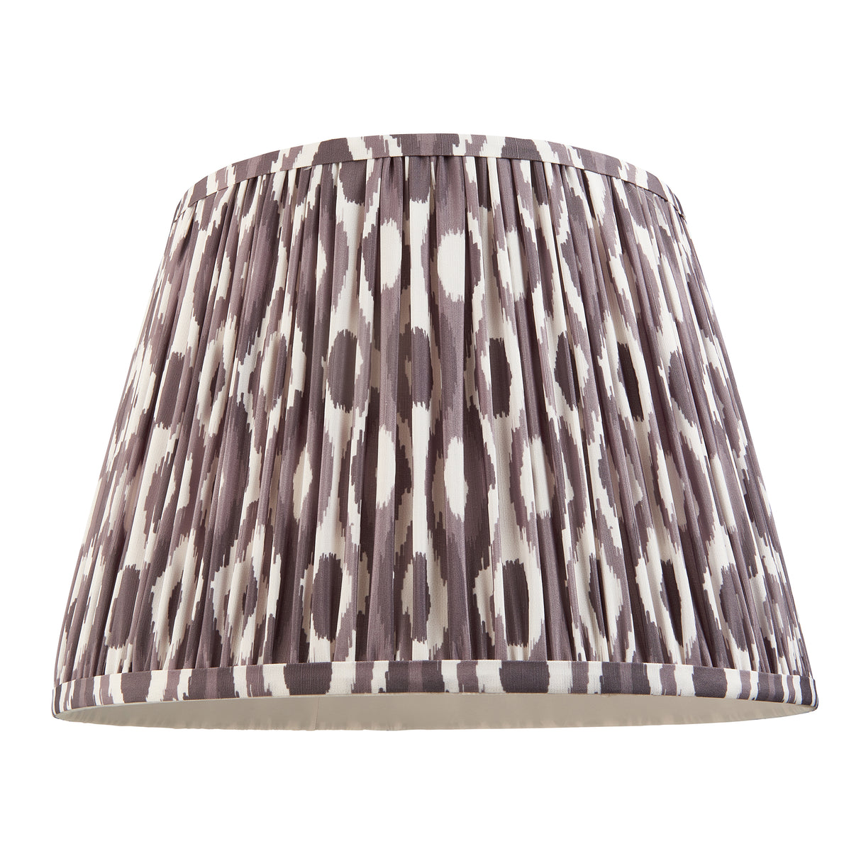 Endon Ikat 35cm Tapered Shade Pearl Grey