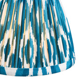 Endon Ikat 16cm Tapered Shade Marlin Blue