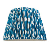 Endon Ikat 35cm Tapered Shade Marlin Blue