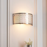 Endon Cordero Wall Light Satin Nickel