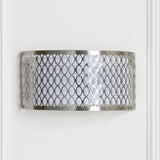 Endon Cordero Wall Light Satin Nickel