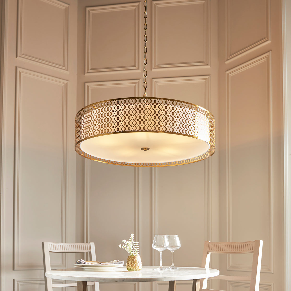 Endon Cordero Grand Pendant Gold