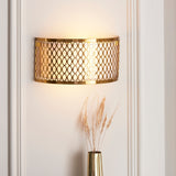 Endon Cordero Wall Light Gold