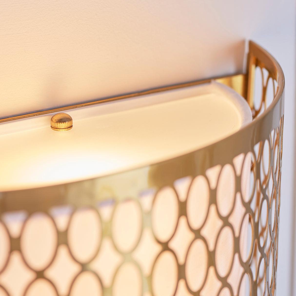 Endon Cordero Wall Light Gold