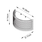 Endon Cordero Wall Light Gold