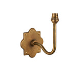 Endon Anvil Swan Wall Fitting Antique brass plate