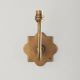 Endon Anvil Swan Wall Fitting Antique brass plate