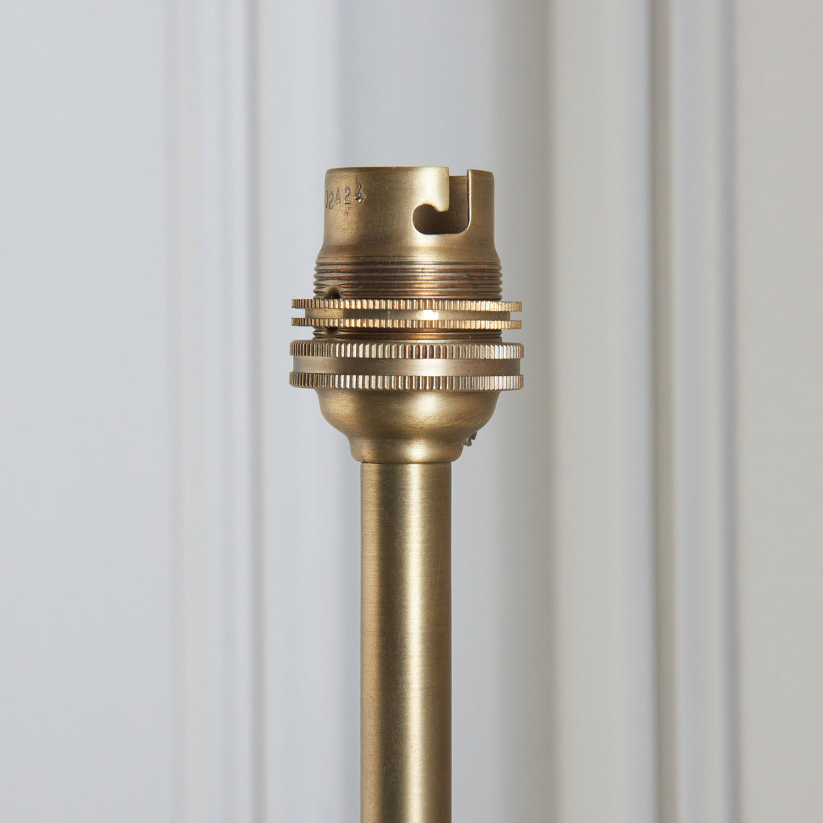 Endon Halo Tall Wall Bracket Antique brass plate