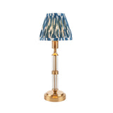 Endon Morton Rechargeable Table Lamp Base Aged Brass