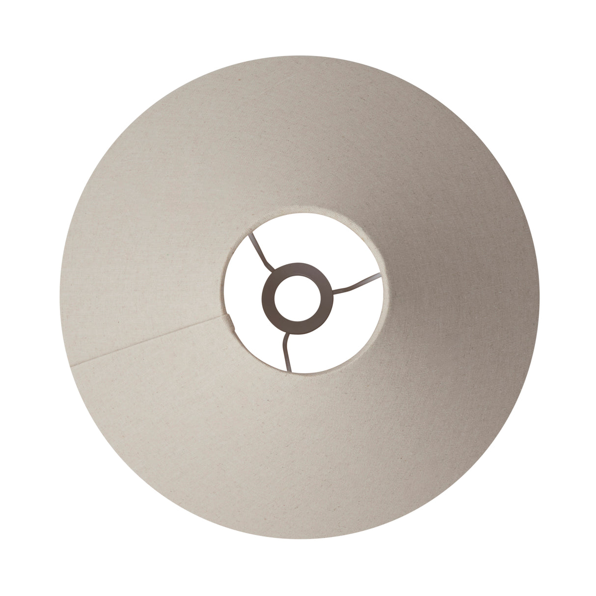 Endon Avalon 31cm Tapered Shade Natural faux linen