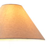 Endon Avalon 31cm Tapered Shade Natural faux linen