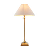 Endon Lille Table Table Lamp Antique Brass with 31cm Shade