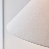 Endon Lille Floor Lamp Matt Black with Shade