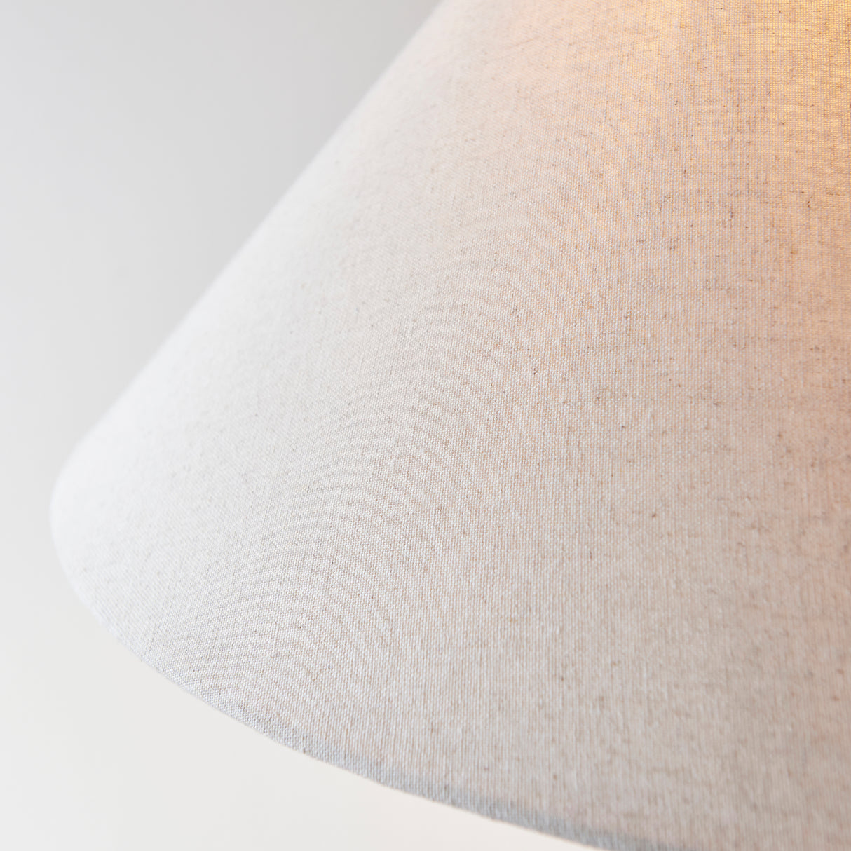 Endon Lille Floor Lamp Antique Brass with Shade