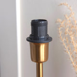 Endon Rise Table Base Vintage brass finish