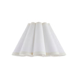 Endon Ayla 22cm Tapered Shade Vintage white cotton