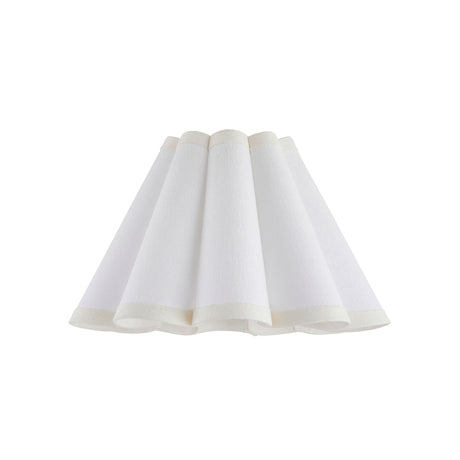 Endon Ayla 22cm Tapered Shade Vintage white cotton