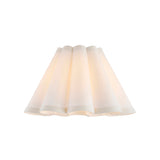 Endon Ayla 22cm Tapered Shade Vintage white cotton
