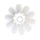 Endon Ayla 22cm Tapered Shade Vintage white cotton
