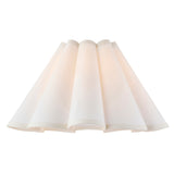 Endon Ayla 31cm Tapered Shade Vintage white cotton