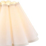 Endon Ayla 31cm Tapered Shade Vintage white cotton