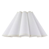 Endon Ayla 31cm Tapered Shade Vintage white cotton