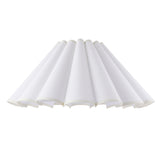Endon Ayla 53cm Tapered Shade Vintage white cotton
