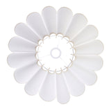 Endon Ayla 53cm Tapered Shade Vintage white cotton