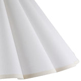 Endon Ayla 53cm Tapered Shade Vintage white cotton