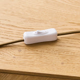 Endon Isak Table Lamp Brushed Aged Brass