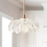 Endon Camellia Easyfit Pendant Clear glass