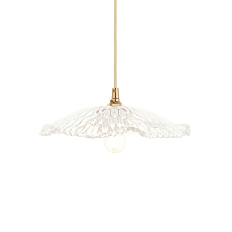 Endon Orchid Easyfit Pendant Clear glass