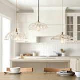 Endon Orchid Easyfit Pendant Clear glass